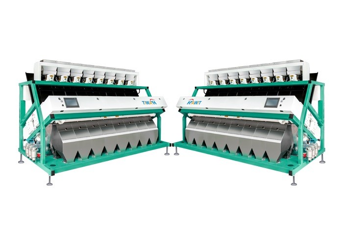 Weizen, der automatische Farbsortierende Maschine mehrere Dinge gleichzeitig tuend mahlt