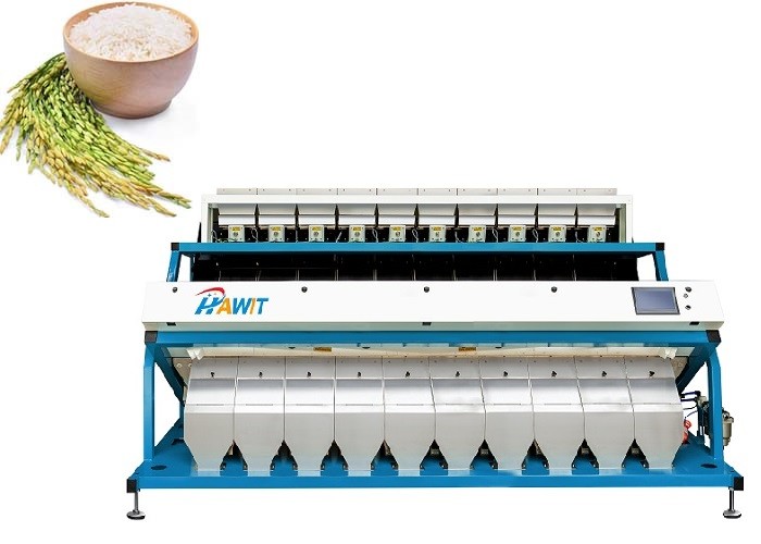 Schwarzer Reis-industrielle sortierende Maschine