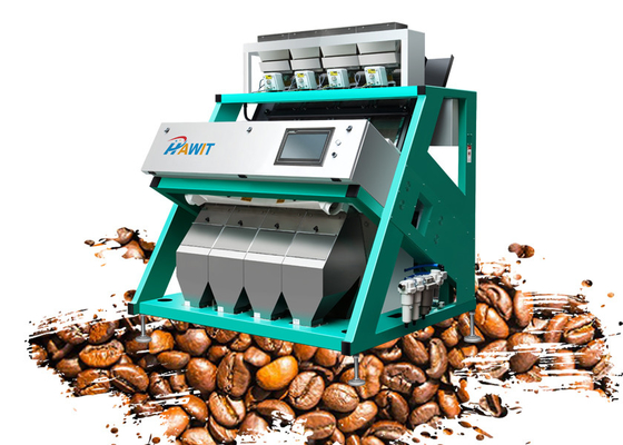 Tri chromatische Kaffeebohnen färben Sortierer-intelligentes volles automatisches